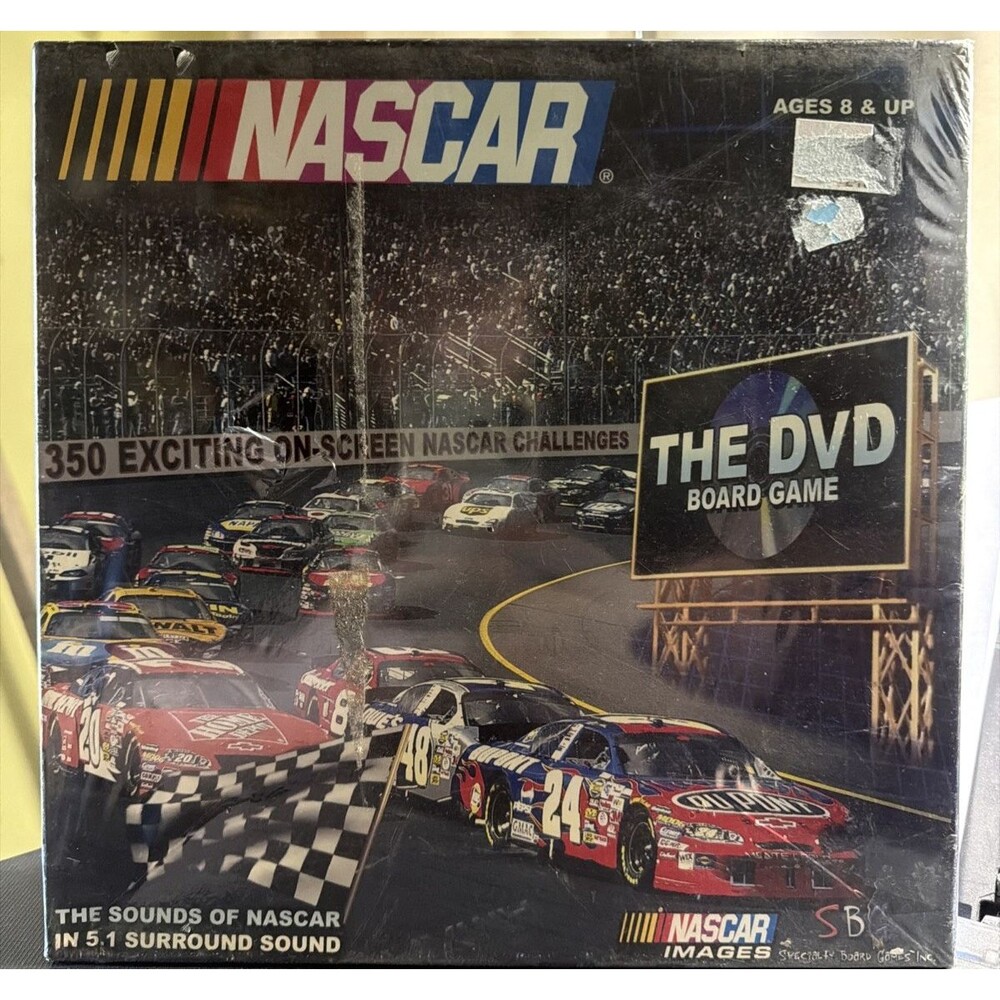 NASCAR The DVD Board Game New / Sealed